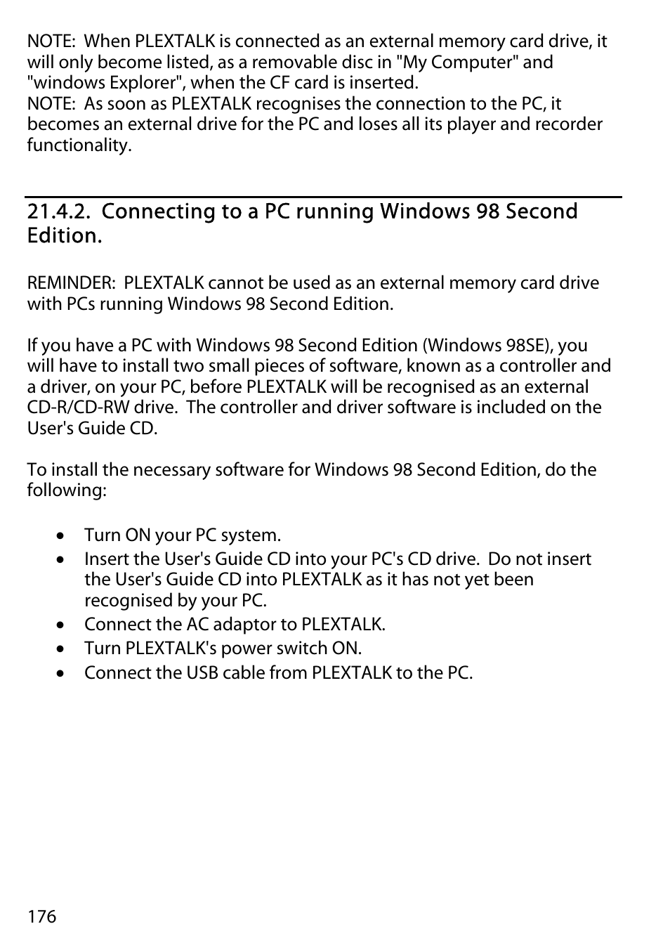 Activeforever Plextalk PTR2 Digital DAISY Player and Recorder User Manual | Page 175 / 235