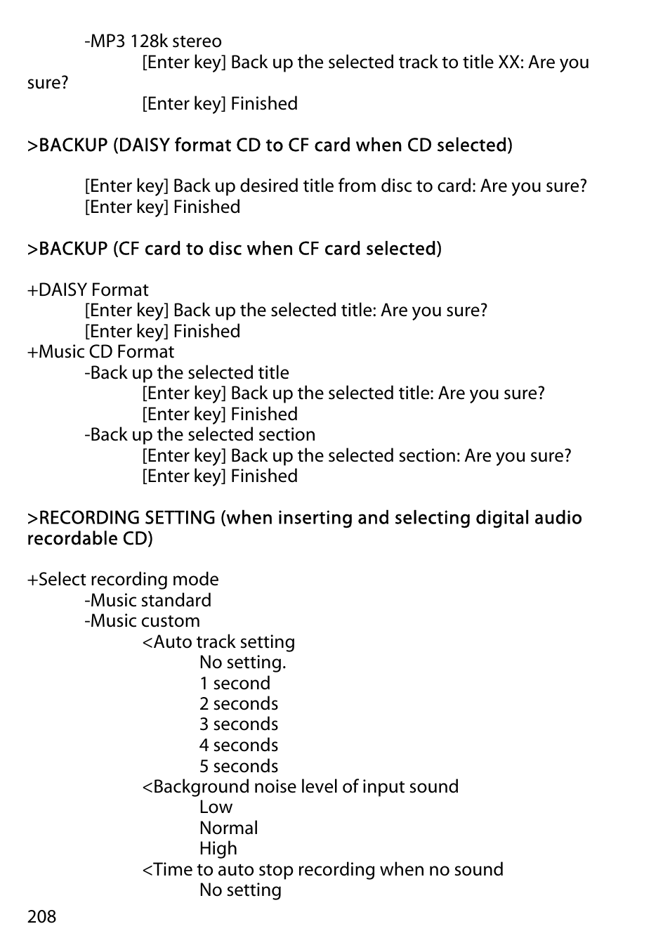 Activeforever Plextalk PTR2 Digital DAISY Player and Recorder User Manual | Page 207 / 235