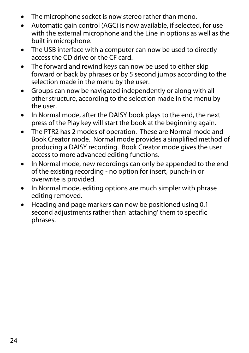 Activeforever Plextalk PTR2 Digital DAISY Player and Recorder User Manual | Page 23 / 235
