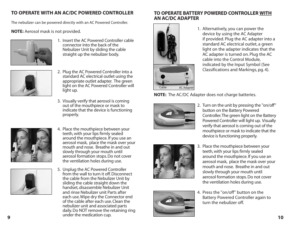 Activeforever Aeroneb Go User Manual | Page 10 / 10