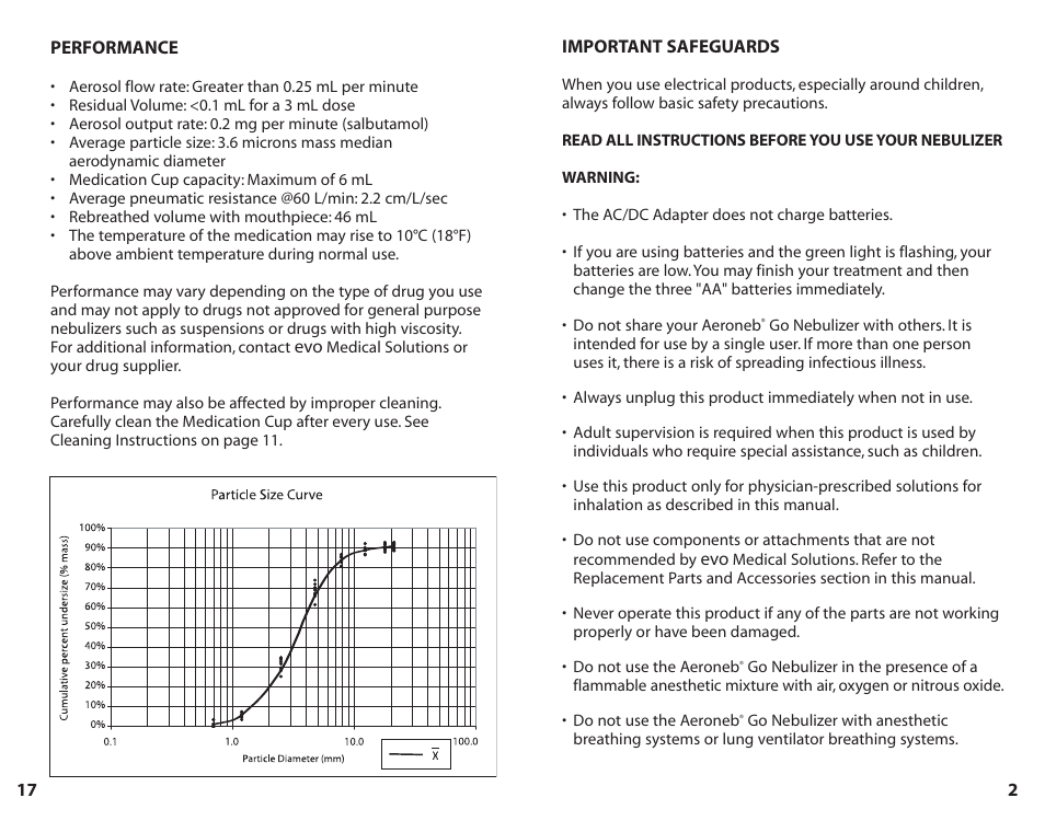 Activeforever Aeroneb Go User Manual | Page 3 / 10