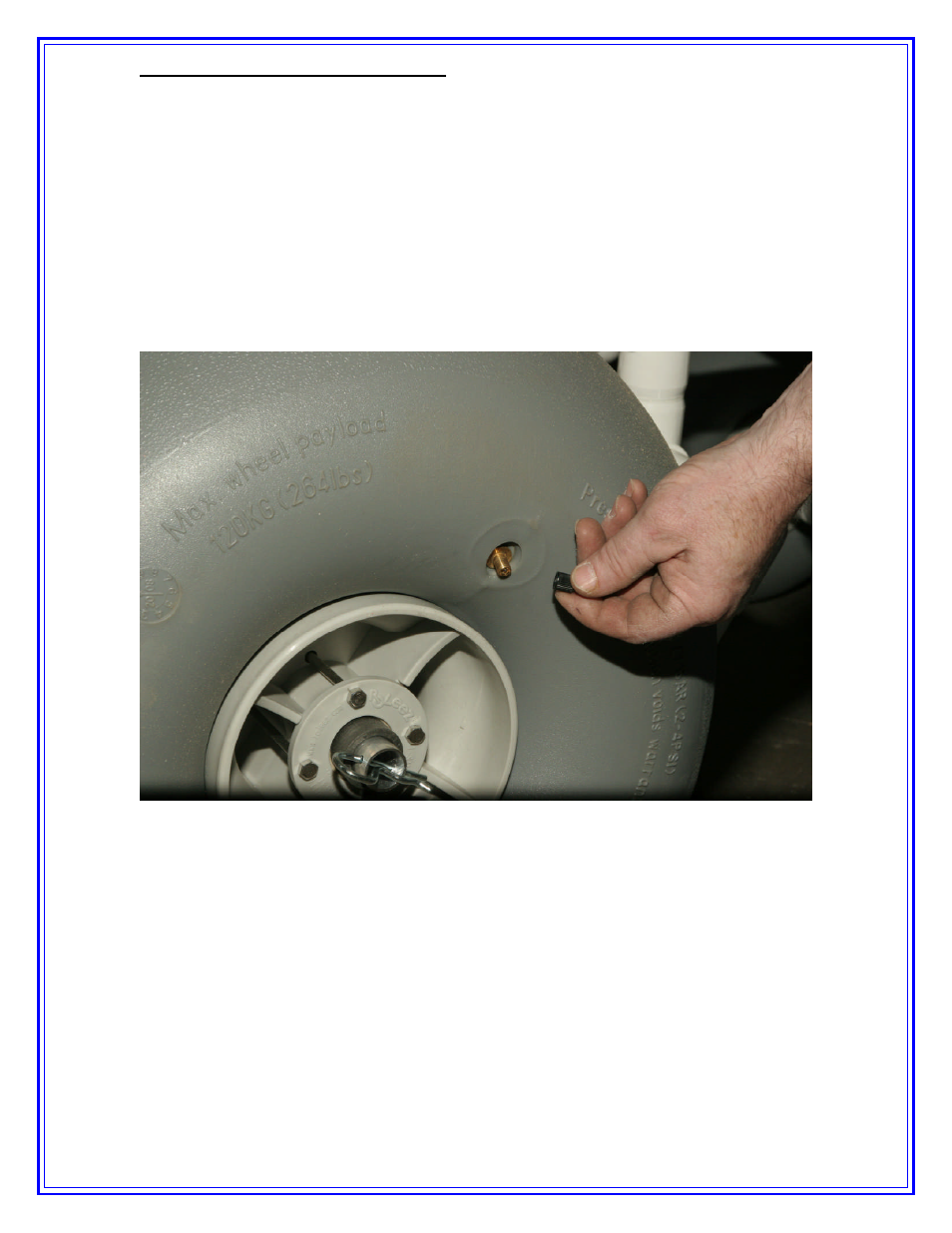 Activeforever Aqua Creek Beach Access Wheel Chair User Manual | Page 3 / 6