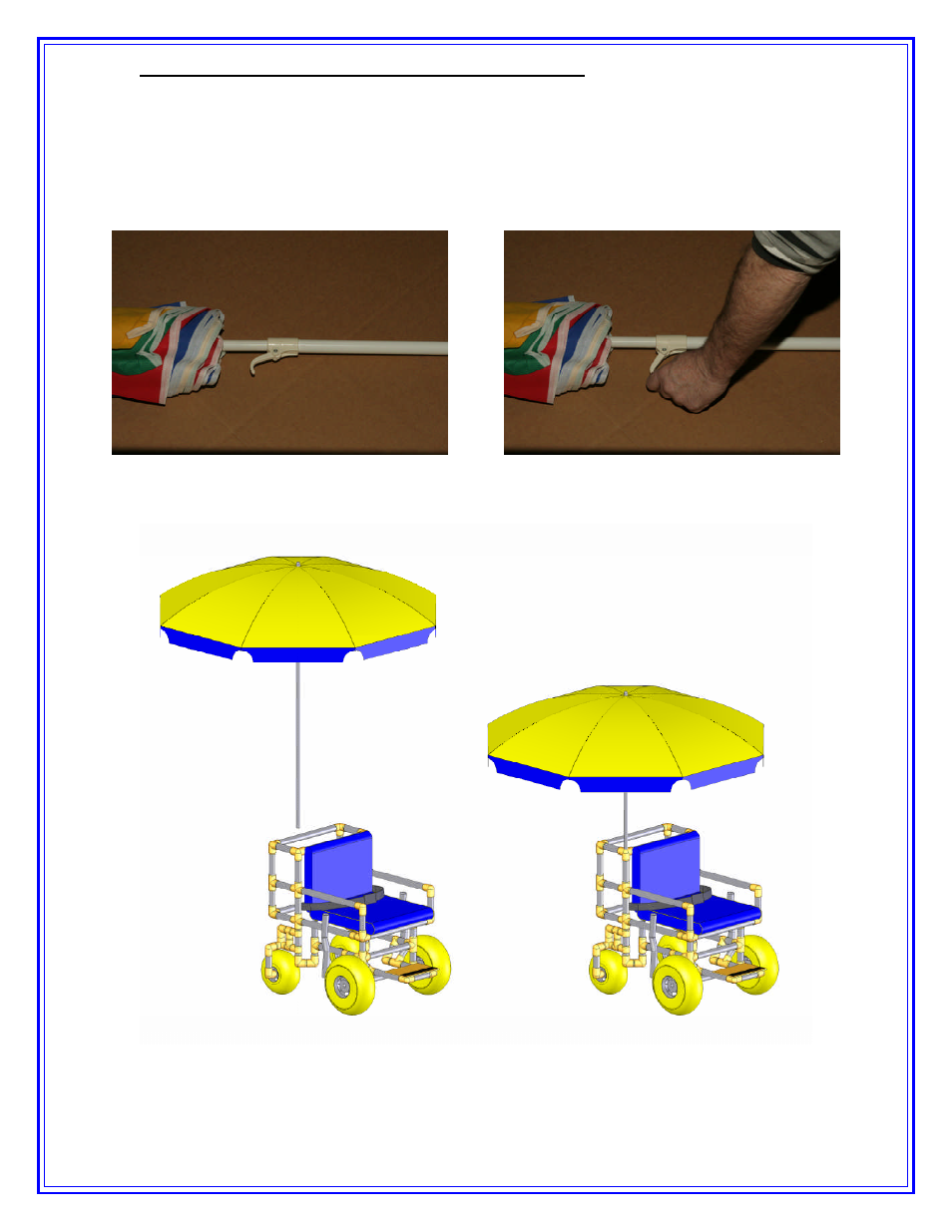 Activeforever Aqua Creek Beach Access Wheel Chair User Manual | Page 4 / 6