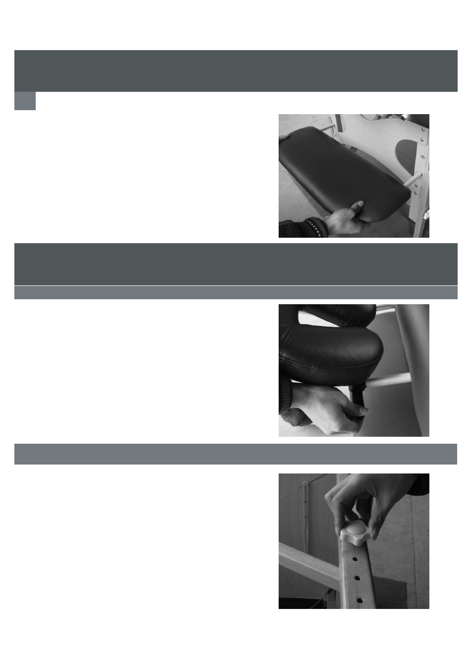 Assembly, Adjustment | Activeforever Ironman Mojave Massage Table User Manual | Page 10 / 14