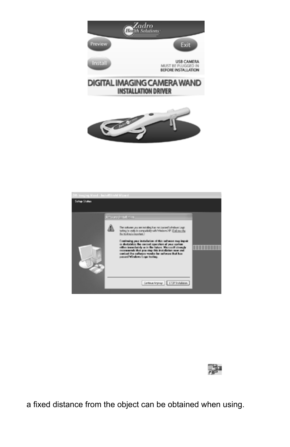 Activeforever Zadro Digital Imaging Camera Wand User Manual | Page 4 / 8