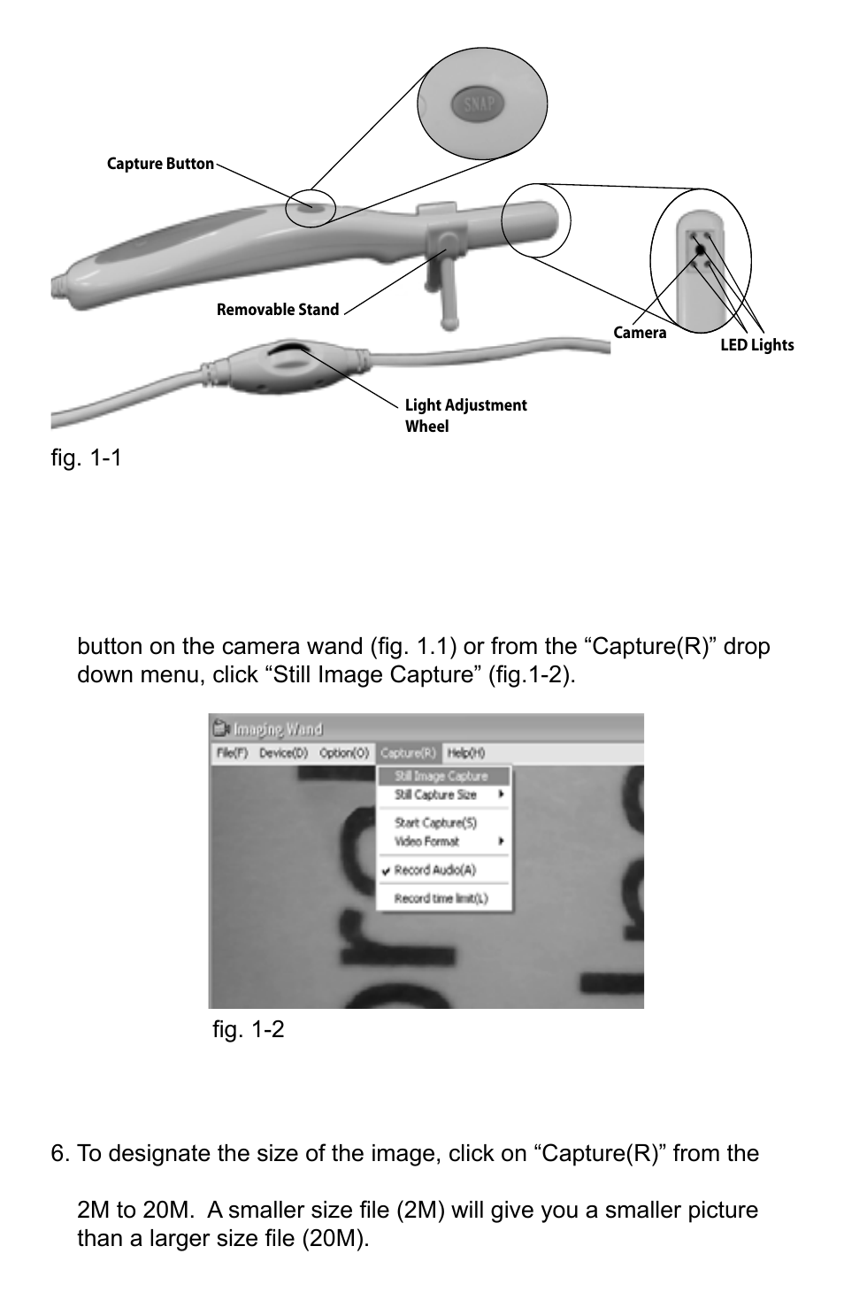 Activeforever Zadro Digital Imaging Camera Wand User Manual | Page 5 / 8