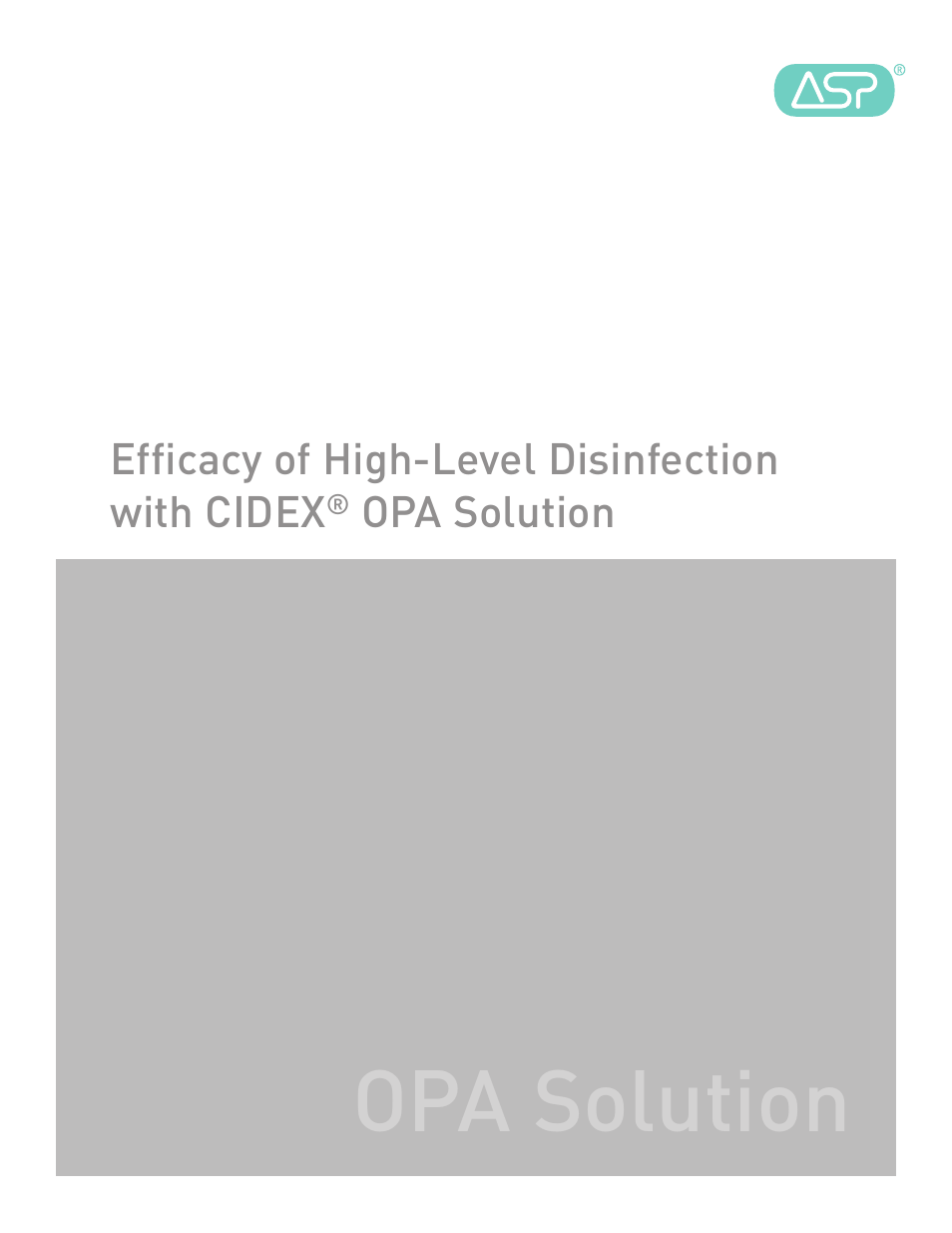 Activeforever CIDEX Plus Solution User Manual | 6 pages
