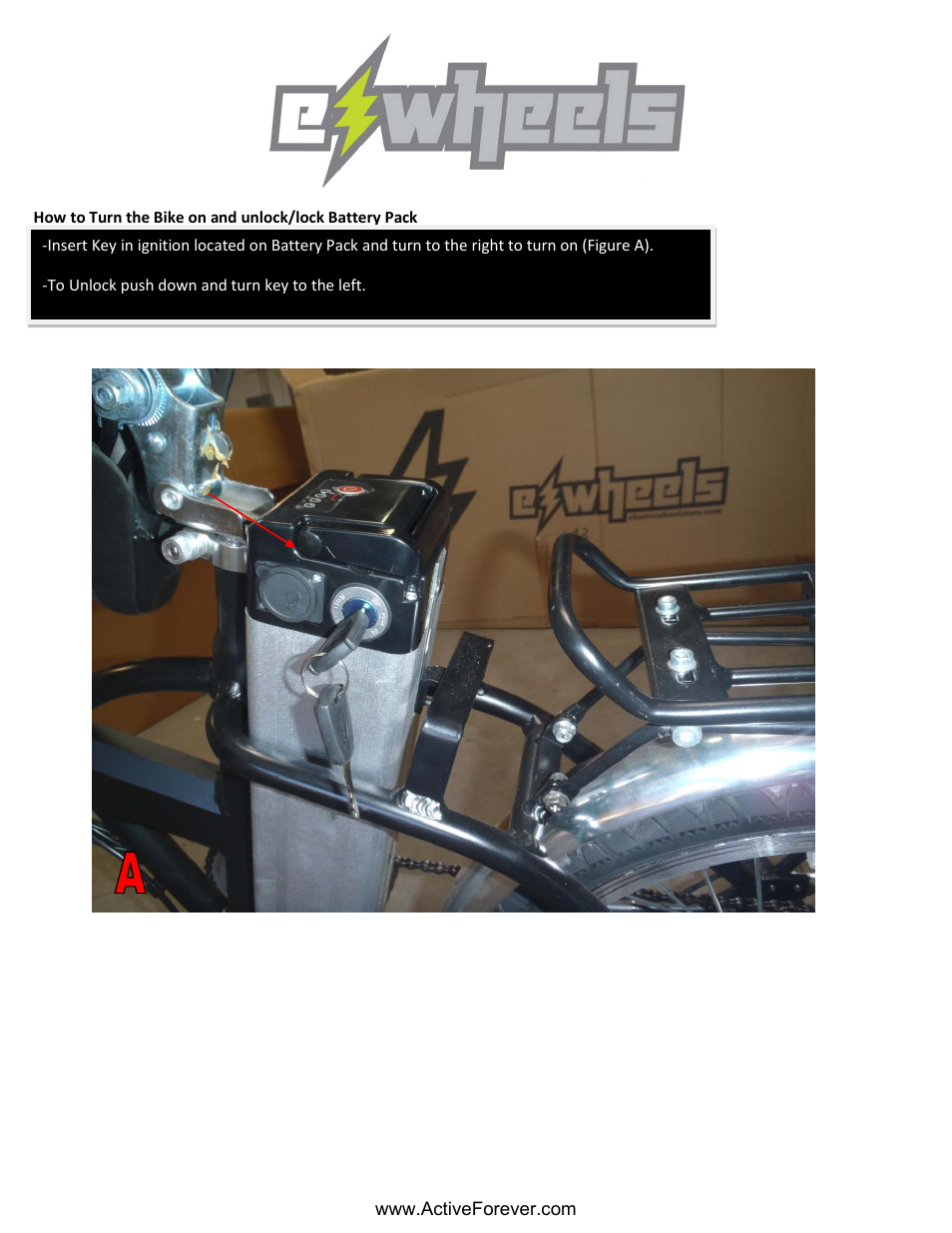 Activeforever eWheels Folding Bike (Silver) User Manual | Page 8 / 10