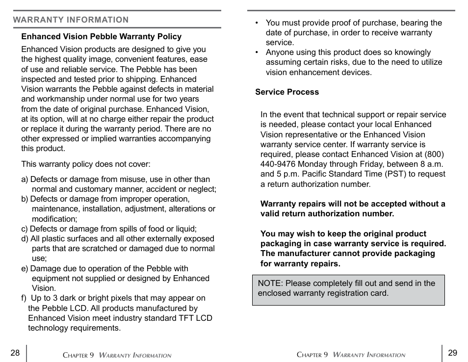 Activeforever Enhanced Vision Pebble Portable Video Magnifier User Manual | Page 15 / 19