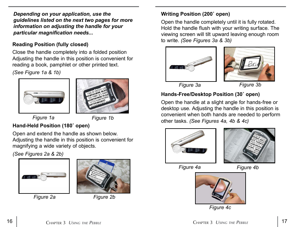 Activeforever Enhanced Vision Pebble Portable Video Magnifier User Manual | Page 9 / 19