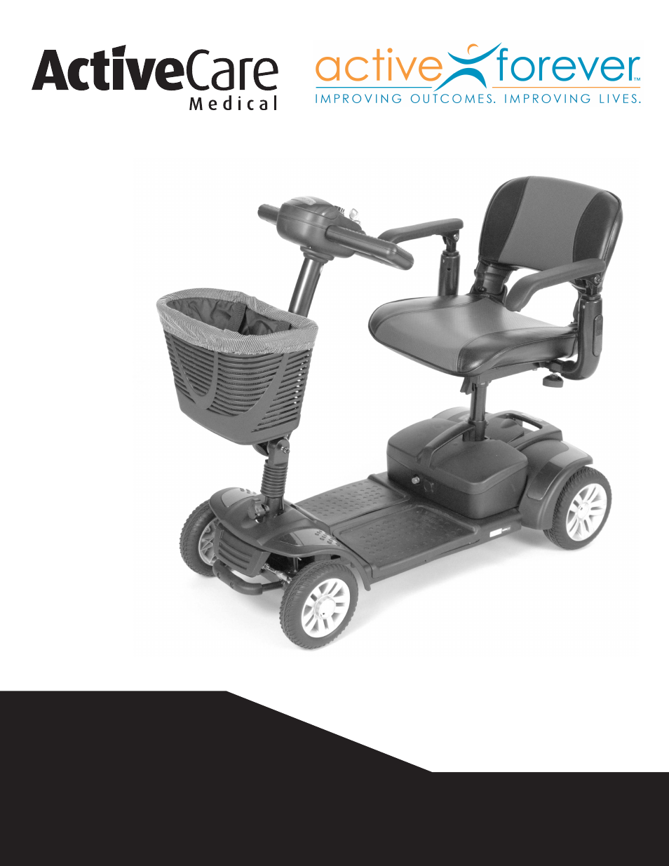 Activeforever ActiveCare Spitfire EX 1420 Travel Scooter User Manual | 24 pages