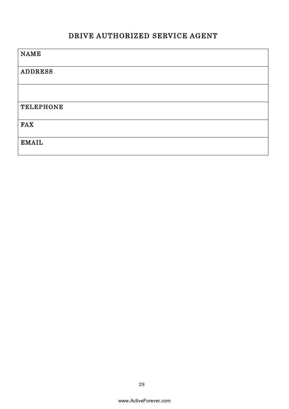 Activeforever Drive Daytona S45001gt Scooter (Red - with Peace of Mind Warranty) User Manual | Page 29 / 32