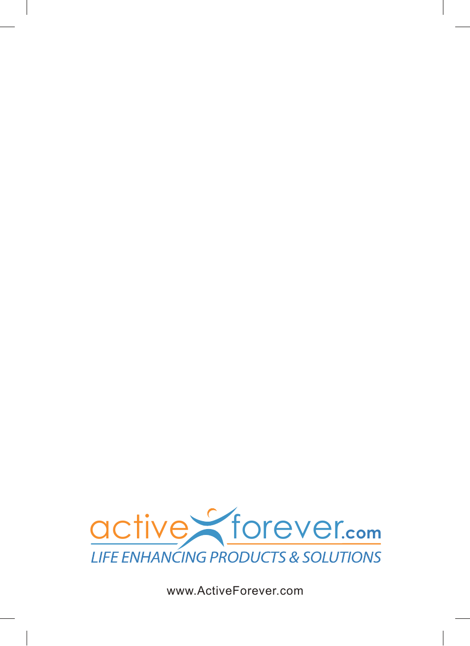 Active forever | Activeforever Omron CompAir NE-C801 Nebulizer System (Omron CompAir Nebulizer System NE-C801) User Manual | Page 32 / 32