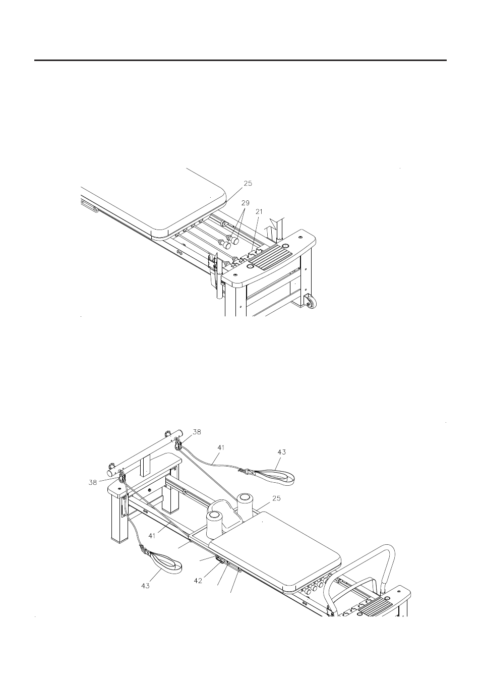 Rope length adjustment, Operational instruction load adjustment | Activeforever Stamina Aero Pilates Pro XP 556 Pilates Reformer Machine User Manual | Page 9 / 16