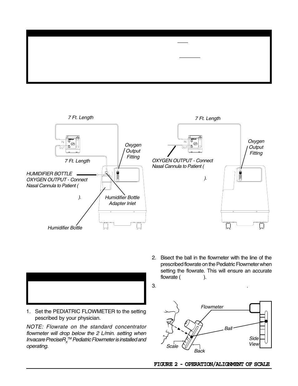 Standard hookup humidifier bottle hookup | Activeforever Invacare Precise RX Pediatric Flow Meter (Pediatric Flow Meter) User Manual | Page 3 / 4