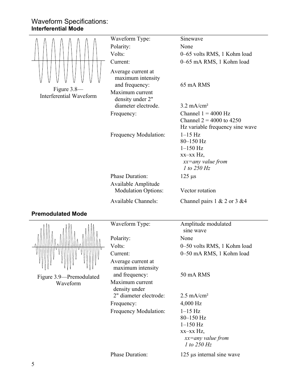 Activeforever Mettler Sonicator Plus 994 4-Channel Combination Therapy Device User Manual | Page 5 / 8