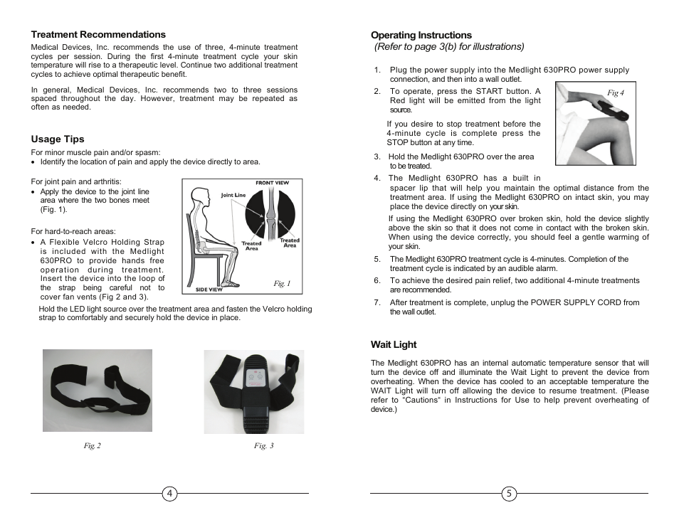 Activeforever Medlight 630 Pro Near Infrared Light Therapy Device User Manual | Page 3 / 6