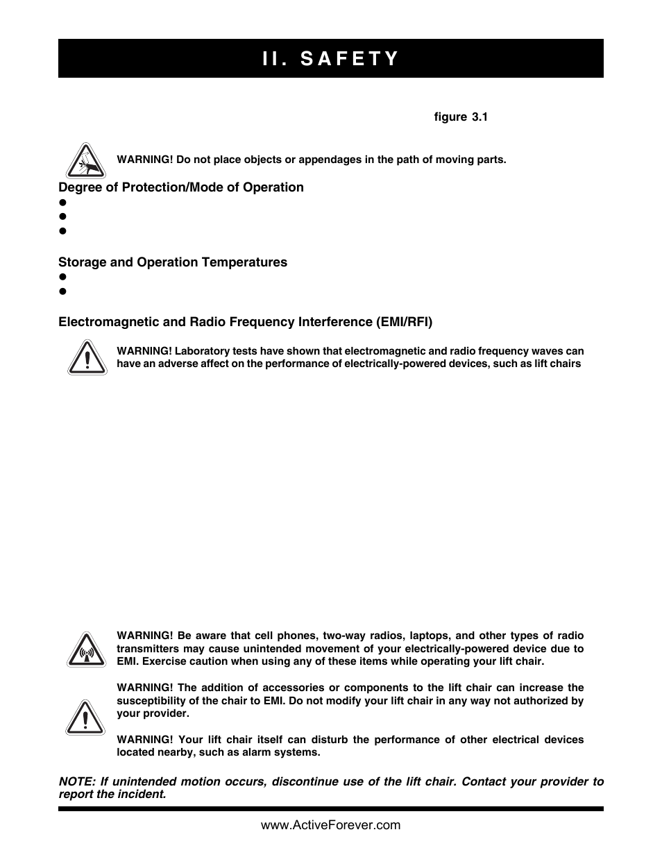 Activeforever Pride Lift Chair Classic Collection 2 Position User Manual | Page 7 / 17