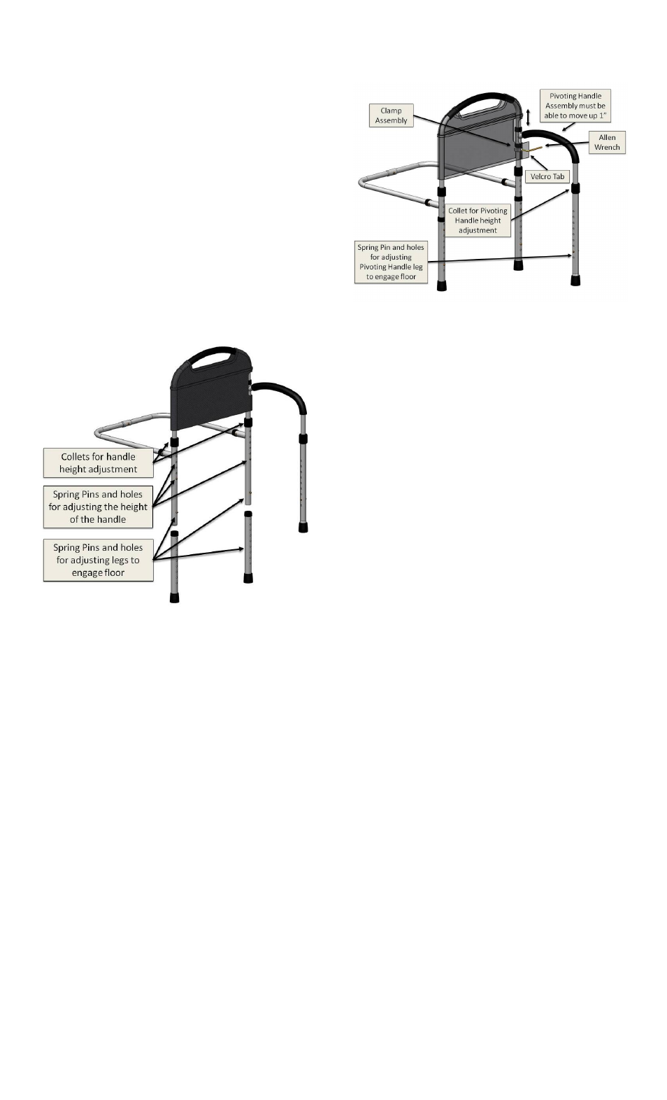 Activeforever Standers Mobility Bed Rail User Manual | Page 3 / 3