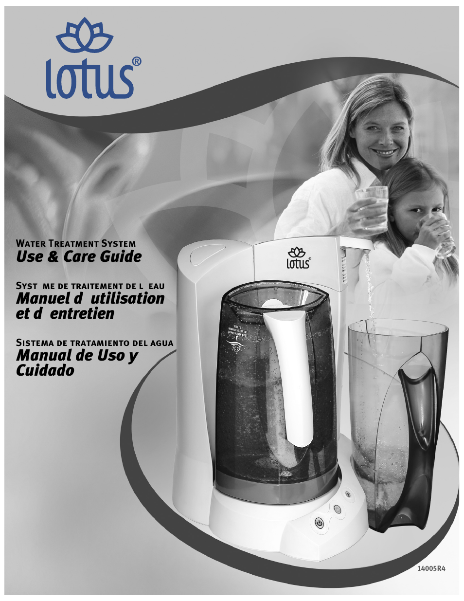 Activeforever Lotus Water Treatment System (Replacement Filter) User Manual | 18 pages