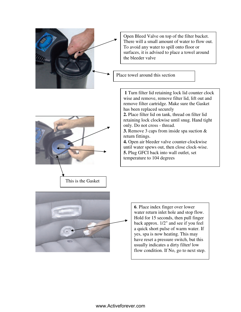 Activeforever Spa2Go Portable Spa (Blue) User Manual | Page 7 / 11