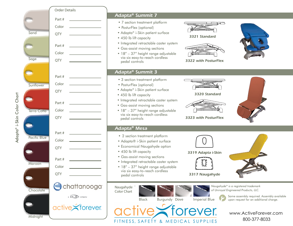 Activeforever Adapta Mesa 2 section with Adapta i-Skin User Manual | Page 4 / 4