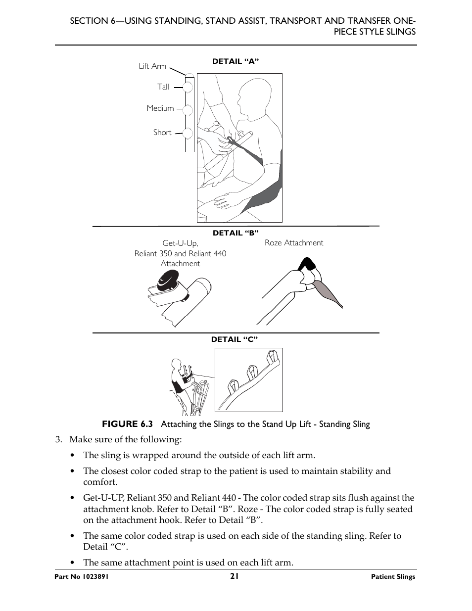 Activeforever Invacare Standard Patient Lift Sling User Manual | Page 21 / 24