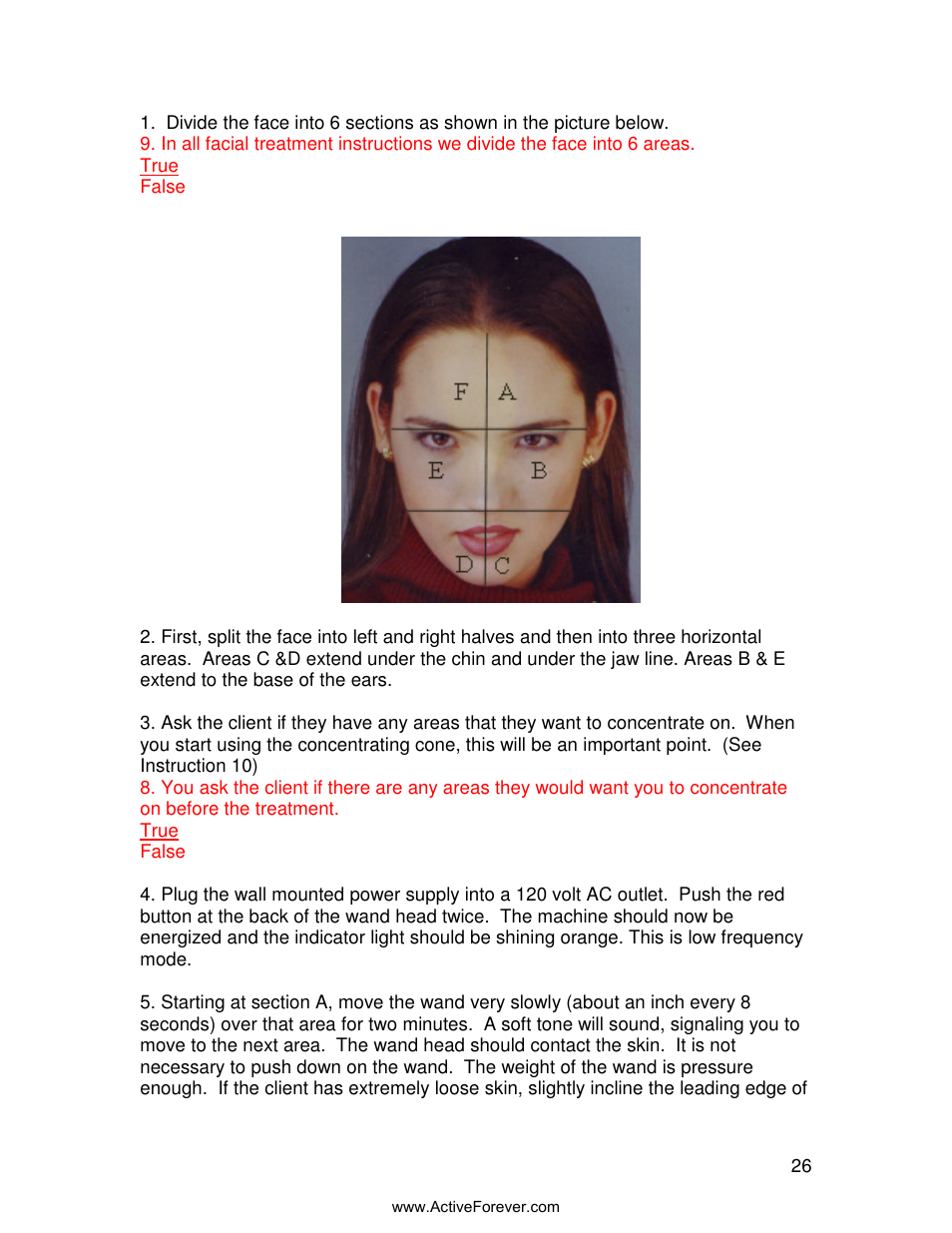 Activeforever Quasar MD Plus Advanced Light Therapy Device User Manual | Page 26 / 30