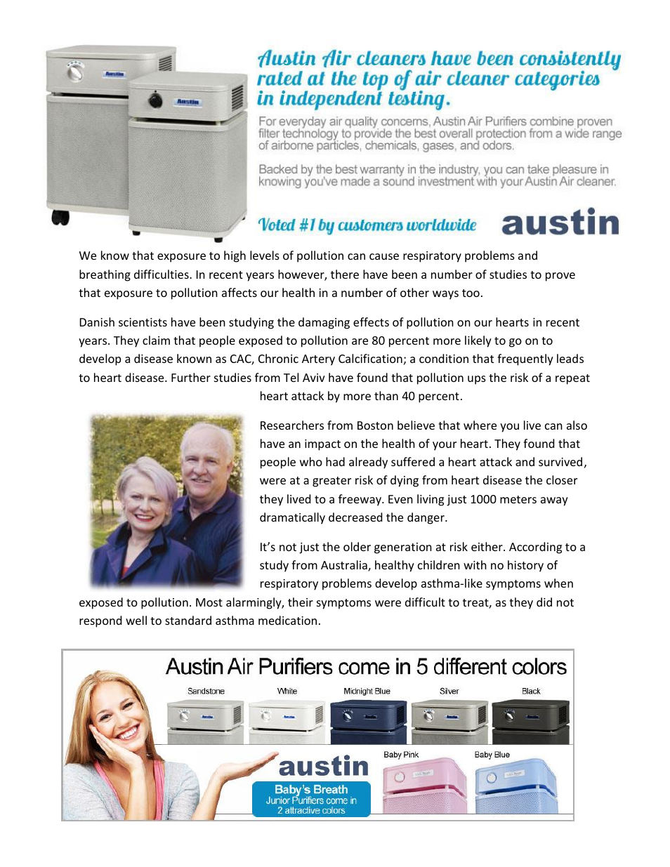 Activeforever Austin Allergy Machine Air Filter User Manual | 2 pages