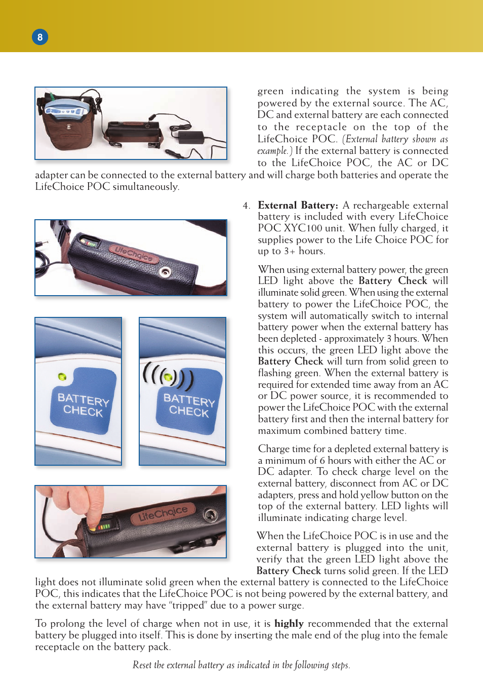 Activeforever Life Choice Portable Oxygen Concentrator User Manual | Page 10 / 28