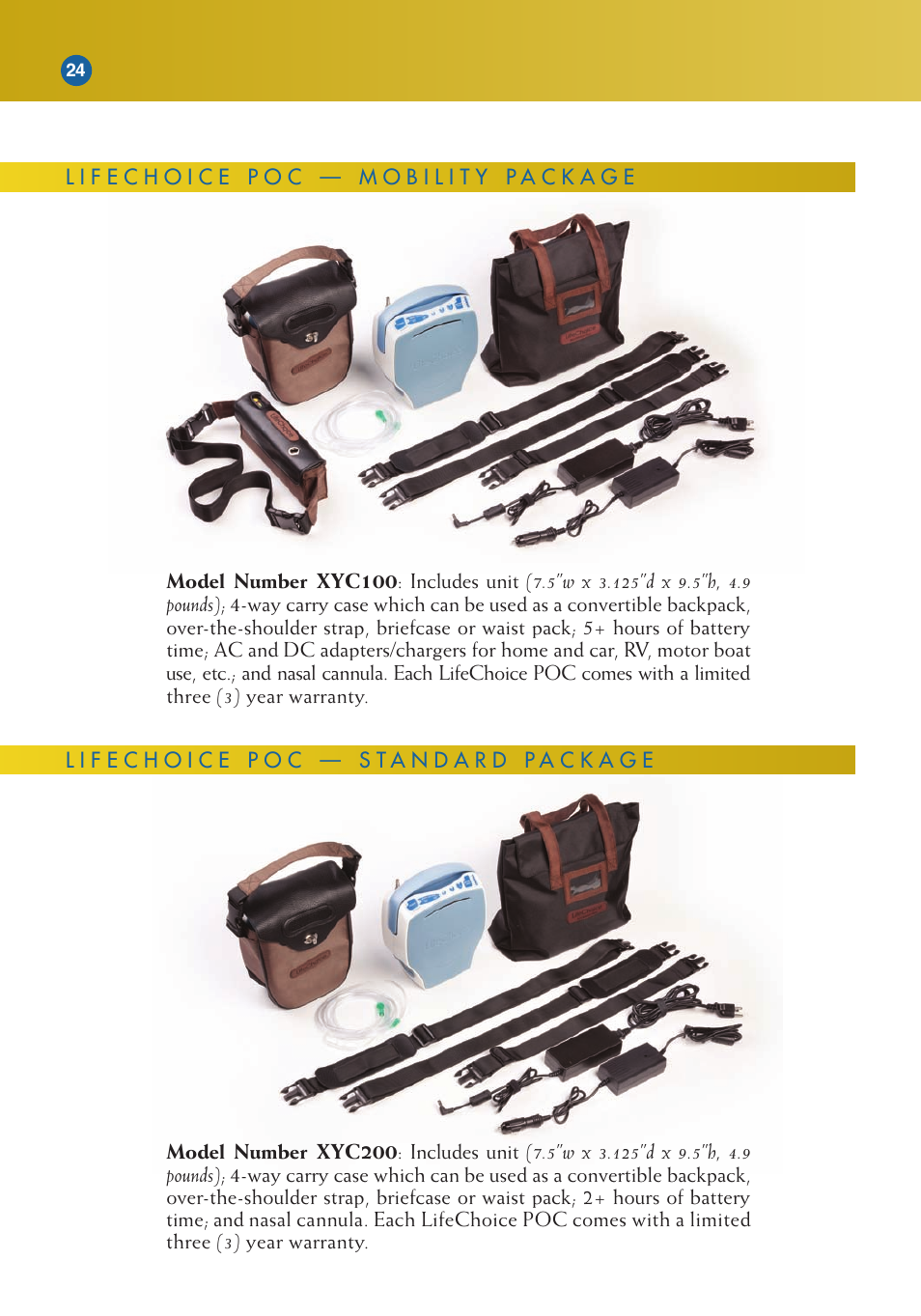 Activeforever Life Choice Portable Oxygen Concentrator User Manual | Page 26 / 28