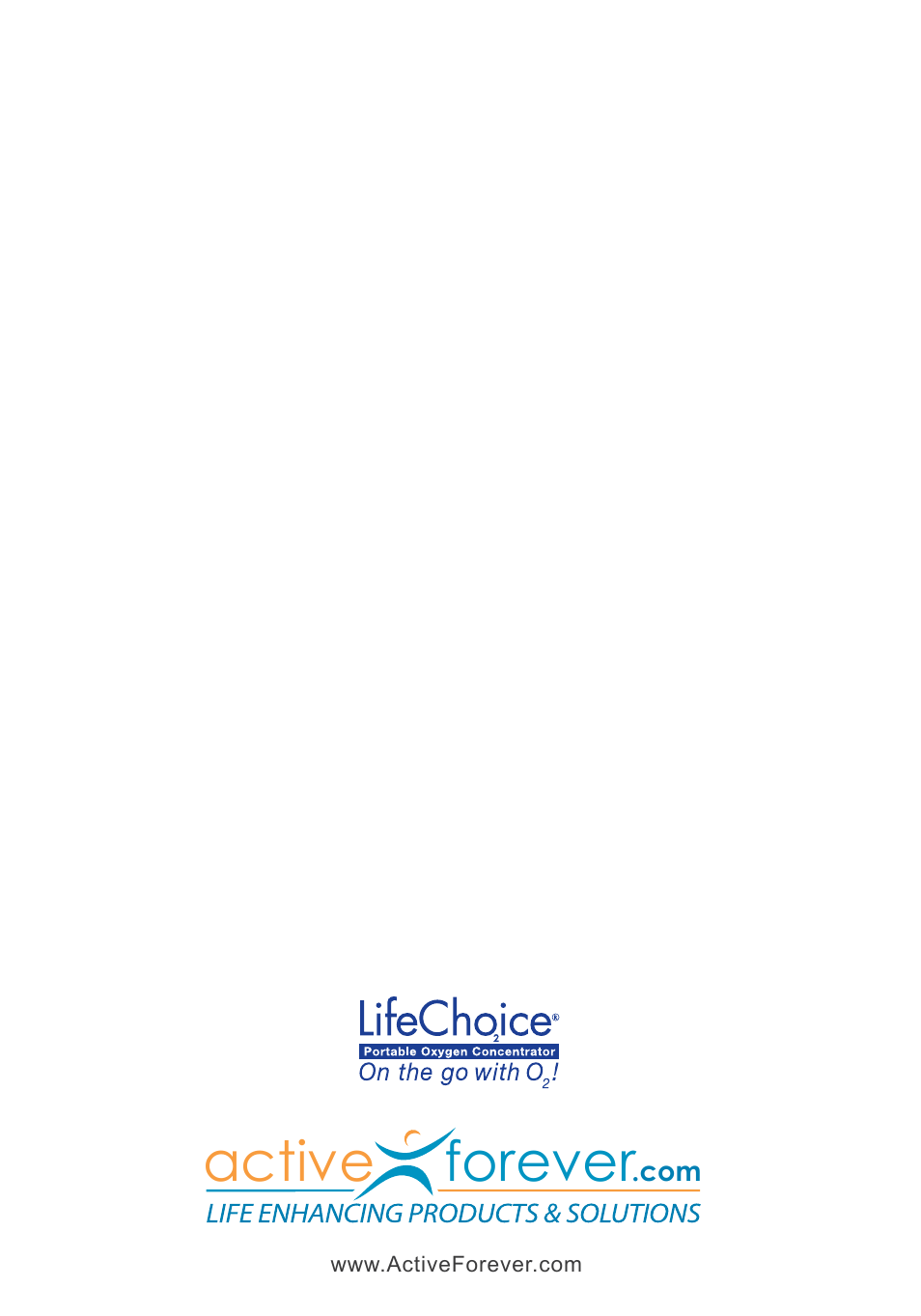 Active forever | Activeforever Life Choice Portable Oxygen Concentrator User Manual | Page 28 / 28