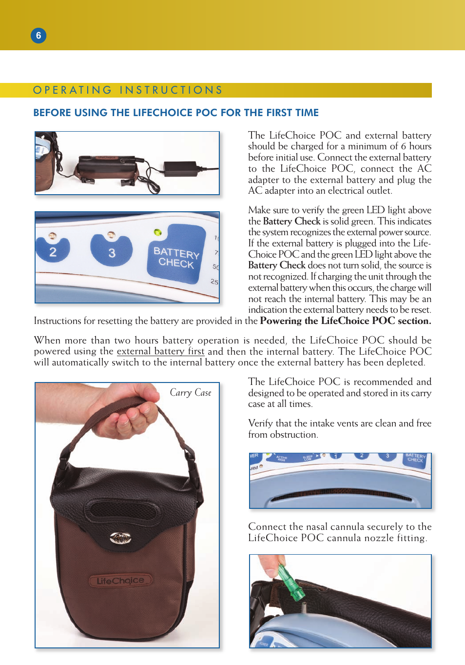 Activeforever Life Choice Portable Oxygen Concentrator User Manual | Page 8 / 28