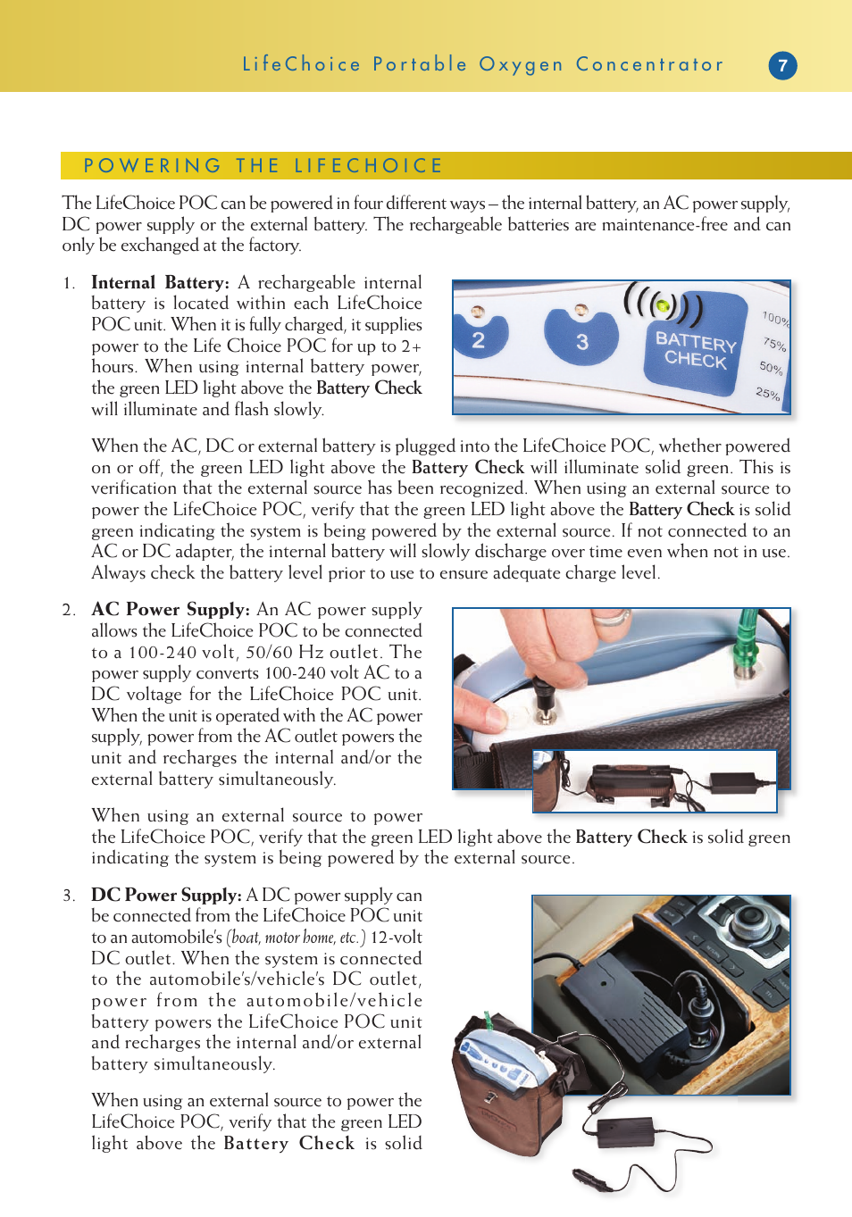 Activeforever Life Choice Portable Oxygen Concentrator User Manual | Page 9 / 28