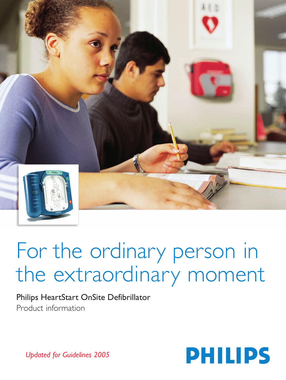 Activeforever Philips HeartStart AED OnSite Defibrillator User Manual | 8 pages