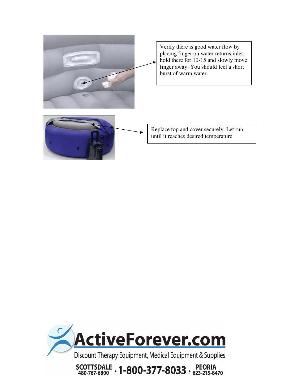 Activeforever Spa2Go Portable Spa (Blue) User Manual | Page 4 / 4