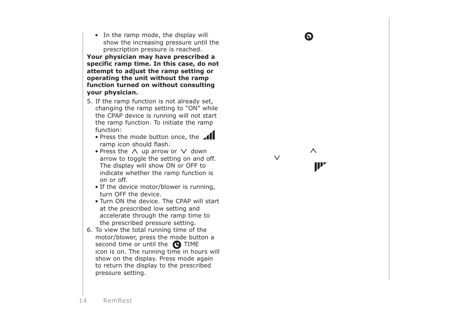 Activeforever RemRest 901 CPAP Machine User Manual | Page 14 / 24