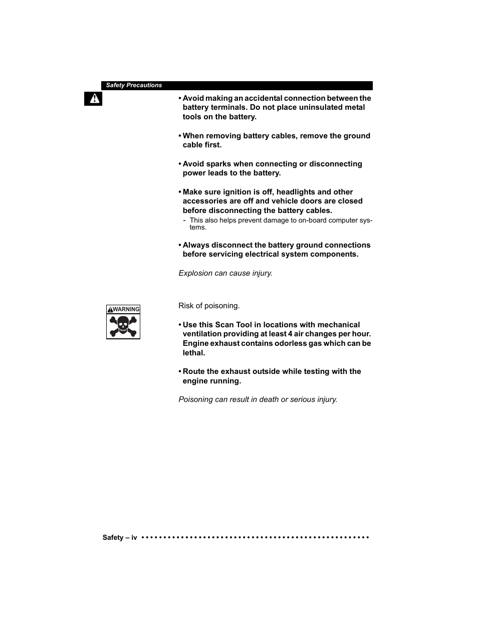 Actron Elite AutoScanner® CP9185 User Manual | Page 10 / 240