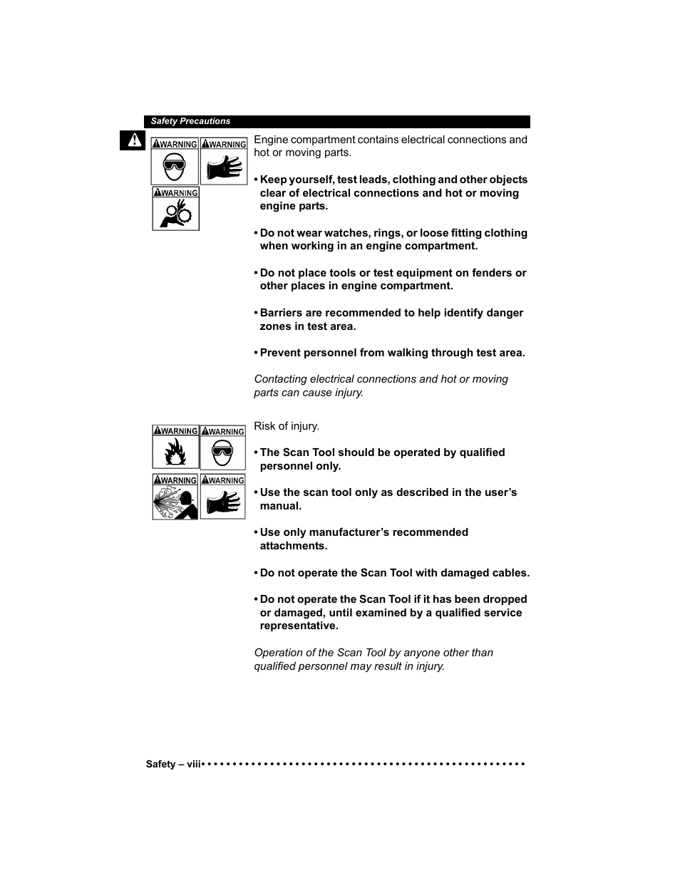 Actron Elite AutoScanner® CP9185 User Manual | Page 14 / 240