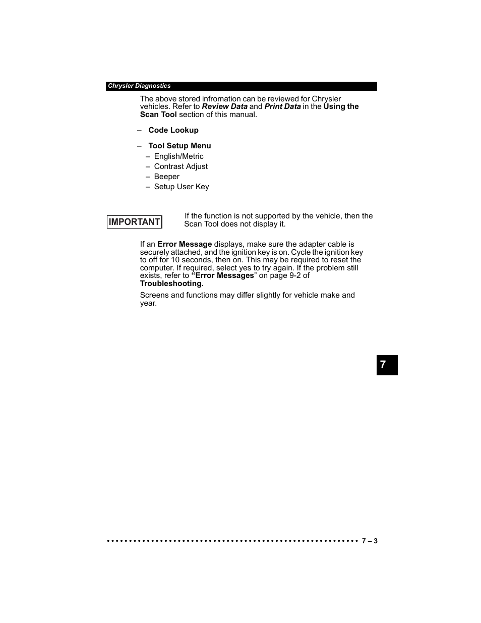 Actron Elite AutoScanner® CP9185 User Manual | Page 159 / 240