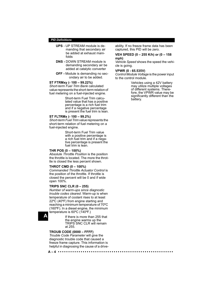 Actron Elite AutoScanner® CP9185 User Manual | Page 184 / 240