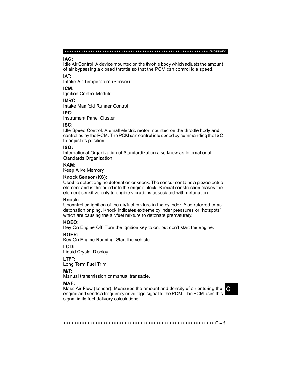 Actron Elite AutoScanner® CP9185 User Manual | Page 231 / 240