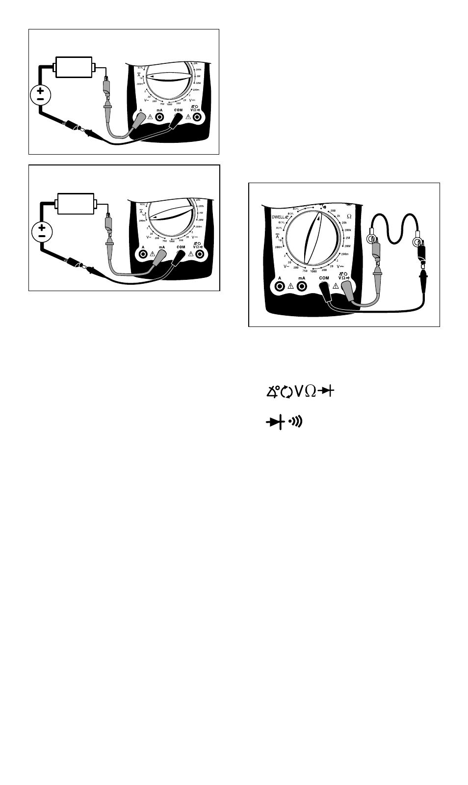 Testing for continuity, Fig. 12, Fig. 10 | Fig. 11 | Actron AutoTroubleShooter CP7677 User Manual | Page 10 / 34