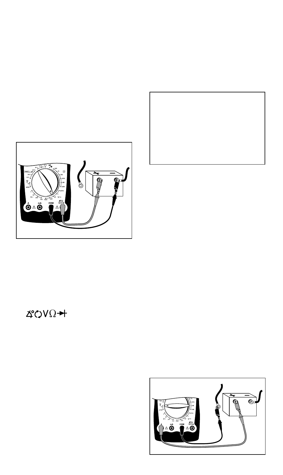 Starting/charging system testing, No load battery test, Engine off battery current draw | Actron AutoTroubleShooter CP7677 User Manual | Page 15 / 34