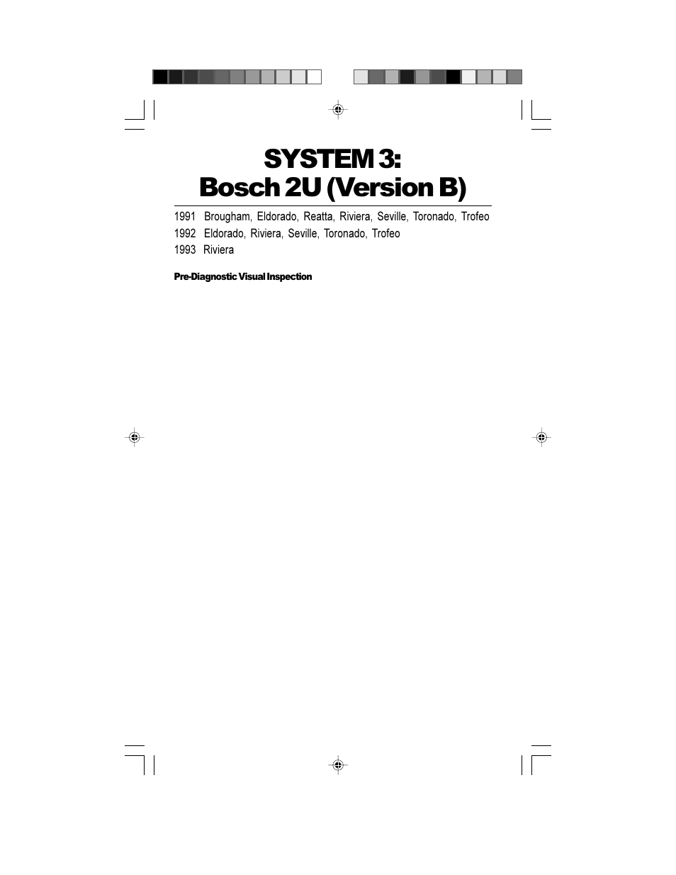 System 3: bosch 2u (version b) | Actron GM Code Scanner CP9001 User Manual | Page 64 / 98