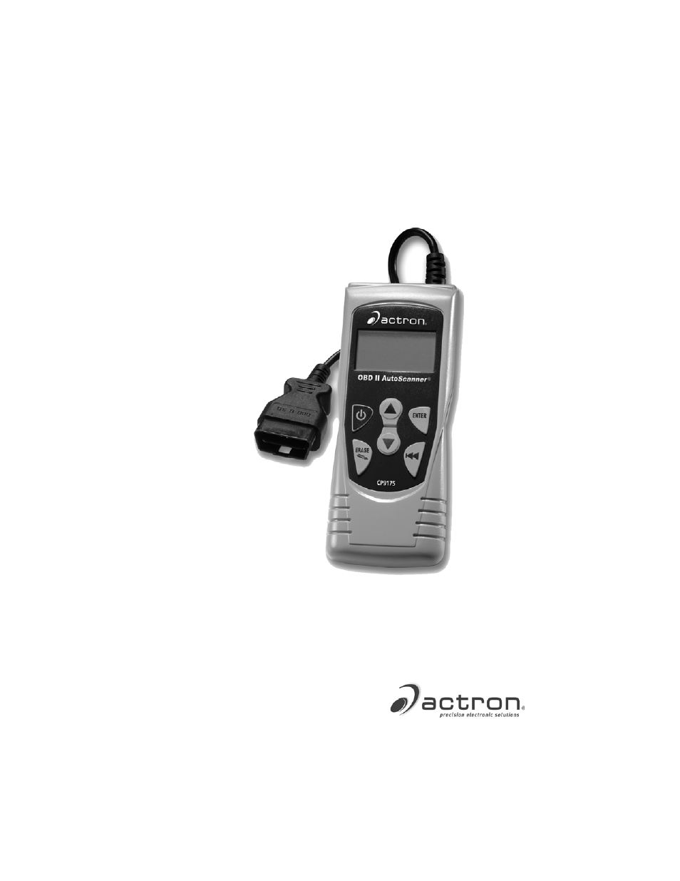 Actron CP9175 OBD II AutoScanner User Manual | 66 pages