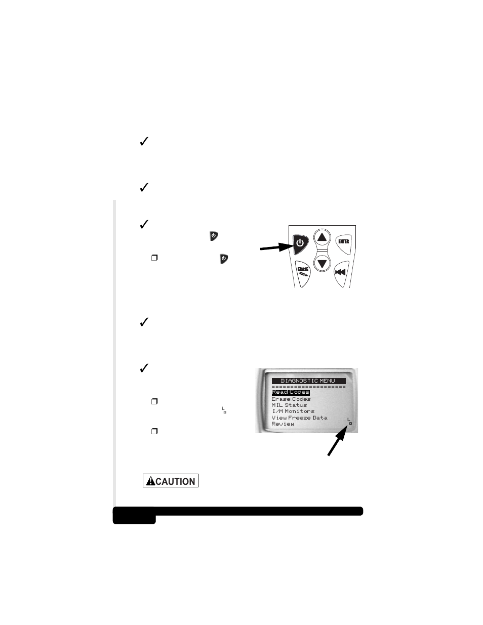 Power, Internal battery, Power -4 | Internal battery 2-4 | Actron CP9175 OBD II AutoScanner User Manual | Page 22 / 66