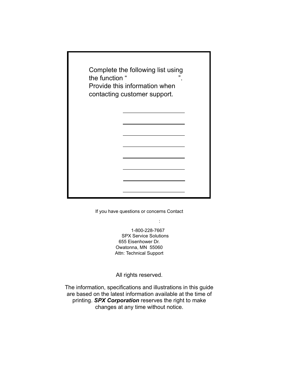 Scan tool information | Actron AutoScanner® Plus CP9580A User Manual | Page 2 / 126