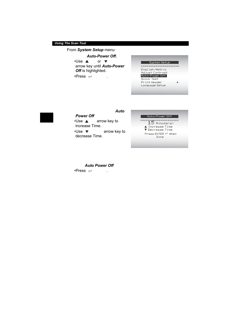 Actron AutoScanner® Plus CP9580A User Manual | Page 32 / 126