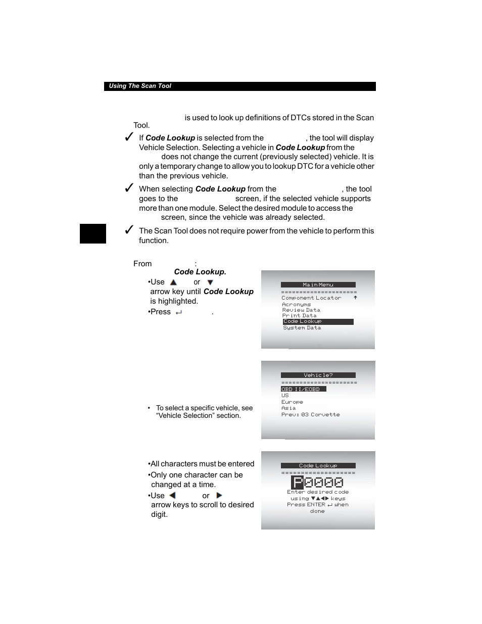 Code lookup -22, P0000, Code lookup | Actron AutoScanner® Plus CP9580A User Manual | Page 46 / 126